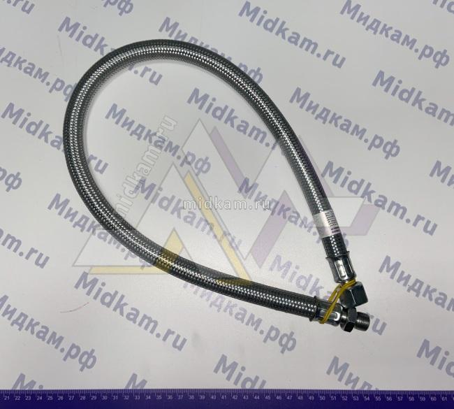 Шланг тормозной 4310 передний (рукав L-770 в металлооплетке) штуцер-гайка / ПОЛЮС-АЛЬФА Шланг тормозной 4310 передний (рукав L-770 в металлооплетке) штуцер-гайка / ПОЛЮС-АЛЬФА